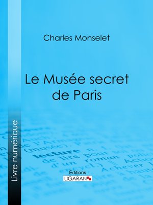 cover image of Le Musée secret de Paris